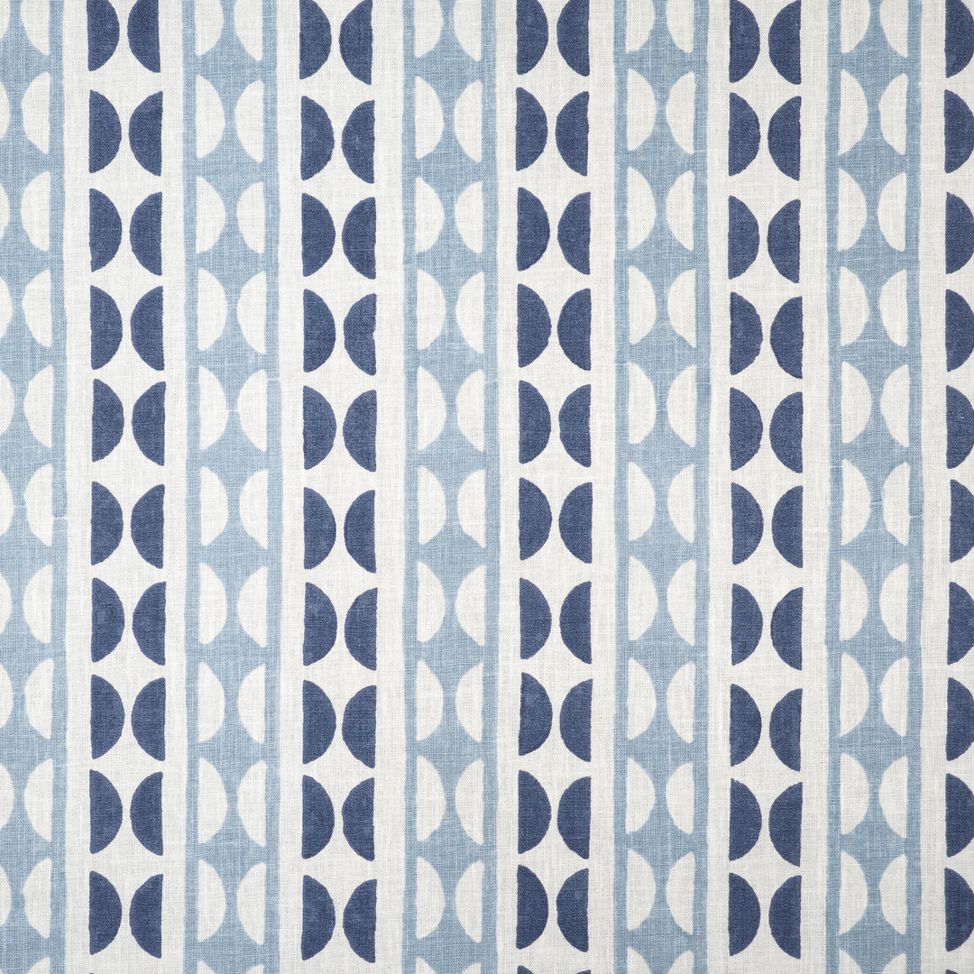 Jennie # 516 Bluejay by Maxwell Designer Fabric Color Theory-Vol. X Twilight 65% COTTON 35% POLYESTER INDIA V-6" H-6.8" 54" - Swanky Fabrics -