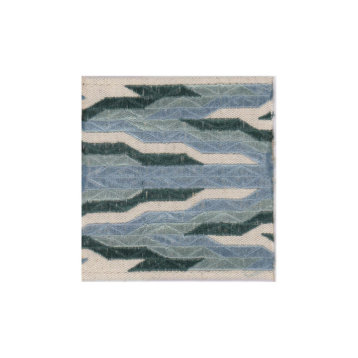 Jealously Tape 1 Lagoon by Marcus William Trim Marcus William Trim Jealously Tape 1 LagoonTrim PERSUASIONS TRIM 74%COT 26%LIN %VEMB INDIA </p><p>Repeat: H: 3.750, V: 0.000 3.5 in - Fabric Carolina -