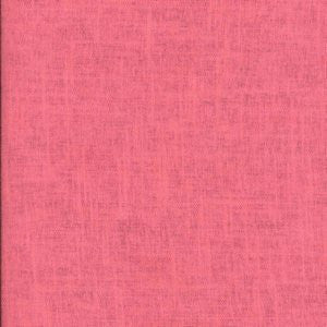 Jingle Begonia Pink 787 by Norbar Designer Fabric LINEN LYNX 55% LINEN / 45% VISCOSE CHINA 55" - Swanky Fabrics -