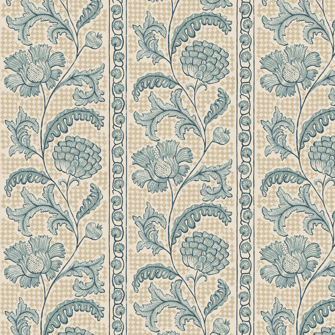 Floral Check - 01 JMW1028.01.0 by Kravet Couture Designer Wallcovering