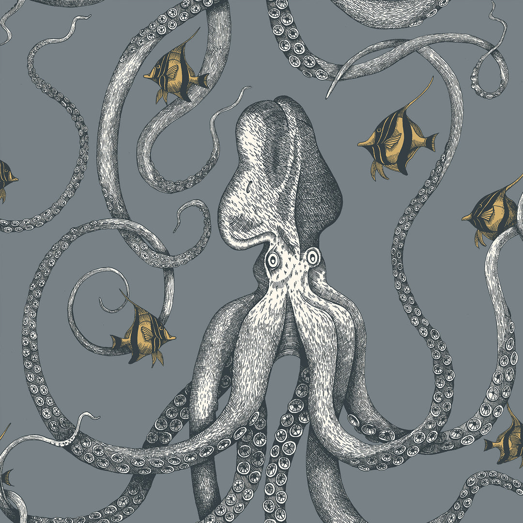 Octopoda Grand - 11 JMW1030.11.0 by Kravet Couture Designer Wallcovering