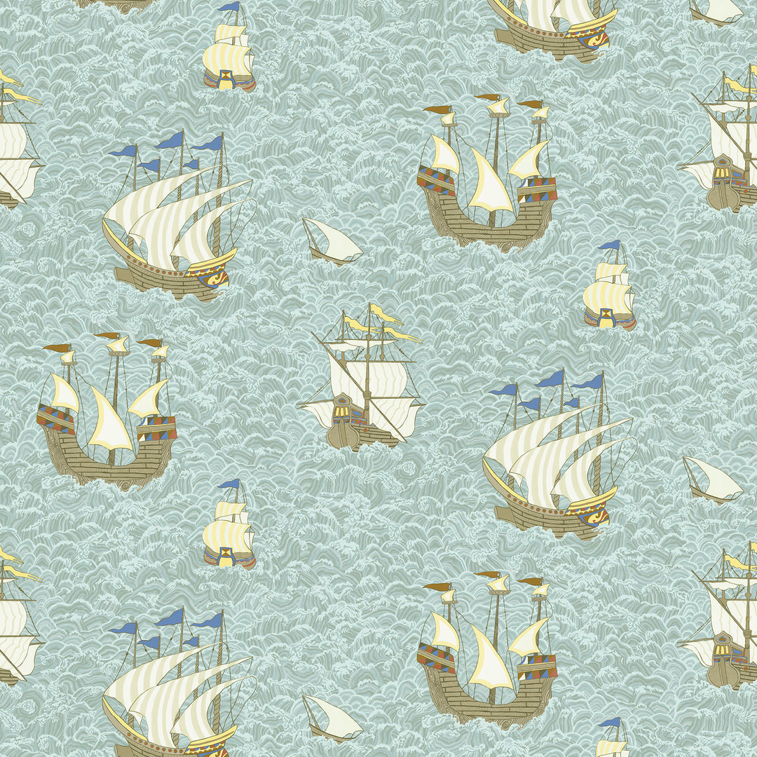 Ships - 01 JMW1033.01.0 by Kravet Couture Designer Wallcovering