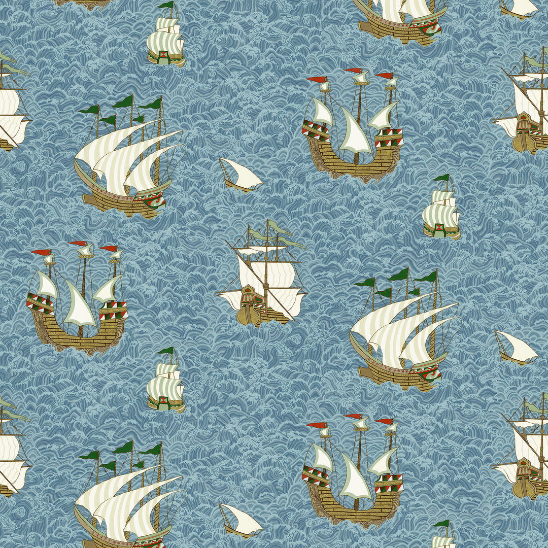 Ships - 11 JMW1033.11.0 by Kravet Couture Designer Wallcovering