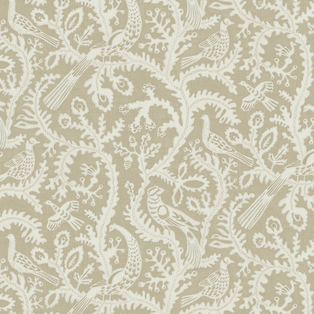 Stitched Birds - 11 JMW1035.11.0 by Kravet Couture Designer Wallcovering
