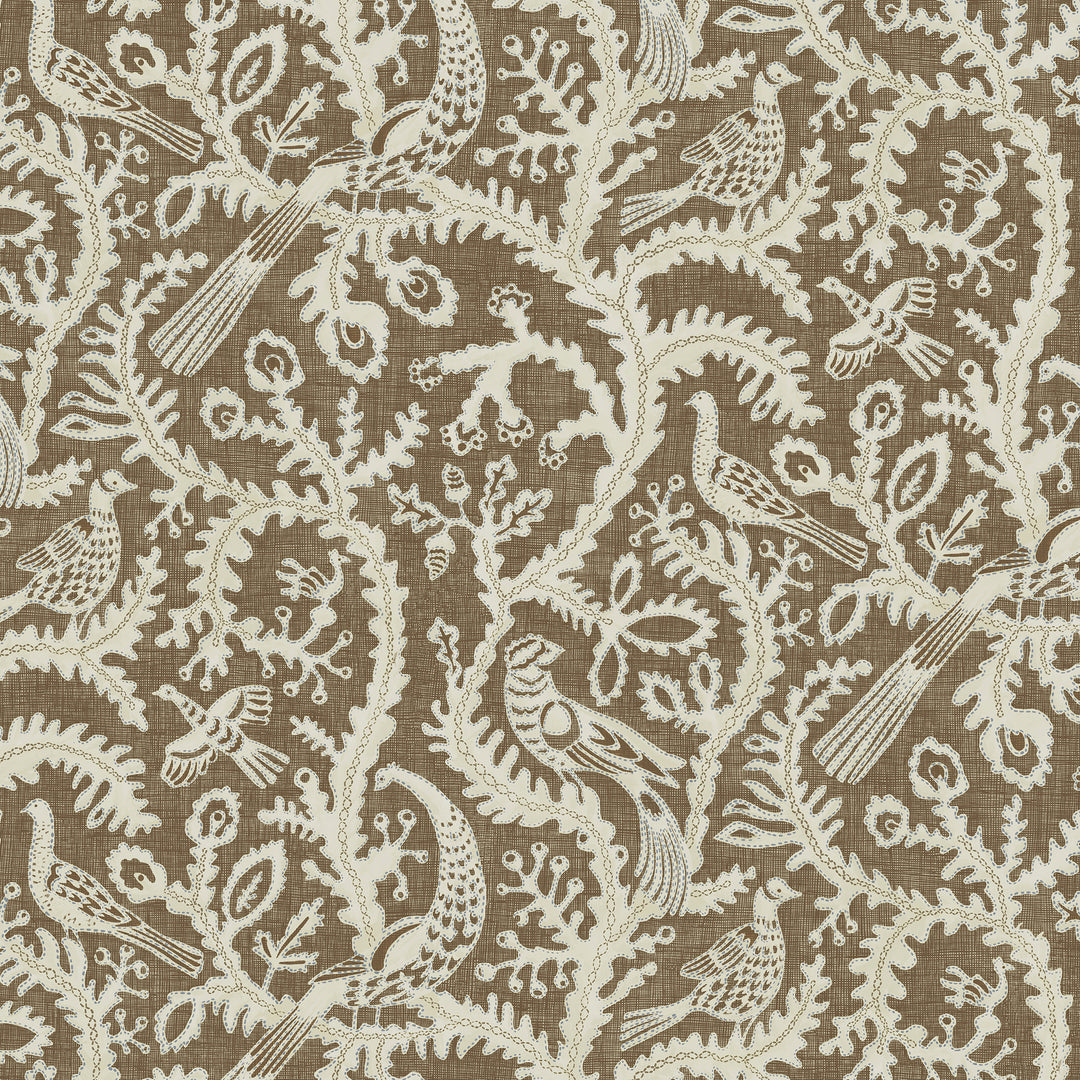 Stitched Birds - 21 JMW1035.21.0 by Kravet Couture Designer Wallcovering