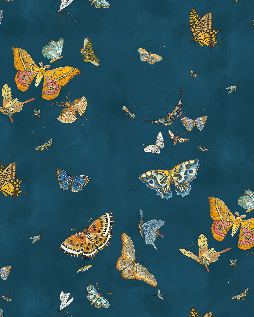 Butterflies - 21 JMW1043.21.0 by Kravet Couture Designer Wallcovering