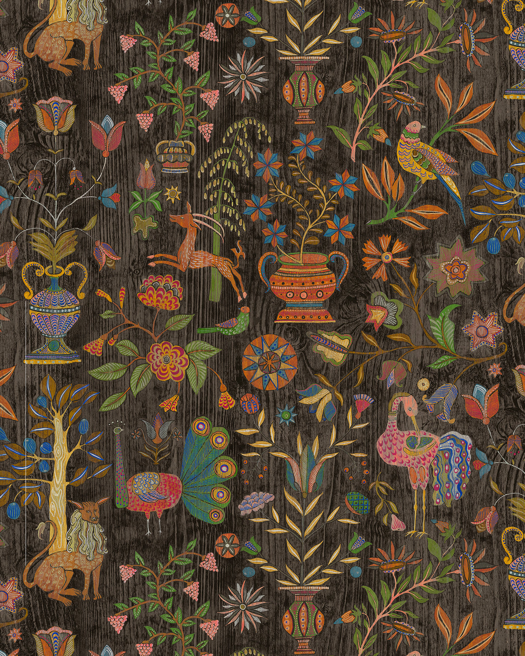Fable Garden - 01 JMW1045.01.0 by Kravet Couture Designer Wallcovering