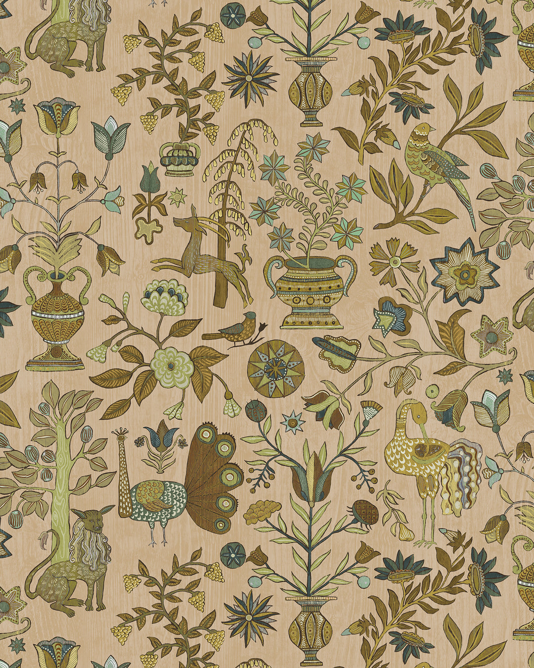 Fable Garden - 21 JMW1045.21.0 by Kravet Couture Designer Wallcovering