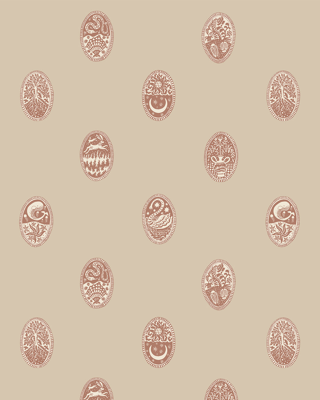 Linear Cameos - 01 JMWRLIN.01.0 by Kravet Couture Designer Wallcovering