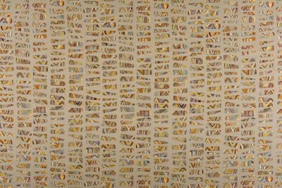 Galisteo GreyMulti JM72740002 by Fonthill Designer Fabric 63% COTTON 37% VISCOSE INDIA MEDIUM DUTY Horizontal: 21" and Vertical: 13" 54 - Swanky Fabrics -