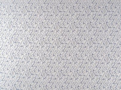 Grandy Blue JM75920004 by Grey Watkins Designer Fabric SKETCHPAD 51% VISCOSE 35% POLYESTER 14% COTTON INDIA MEDIUM DUTY Horizontal: 2.25" and Vertical: 3.5" 54 - Swanky Fabrics -