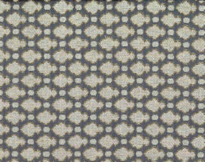 Joker Charcoal by Norbar Designer Fabric SYMPHONY 100% POLYESTER CHINA 1"V 1 3/16"H 54 - Swanky Fabrics -