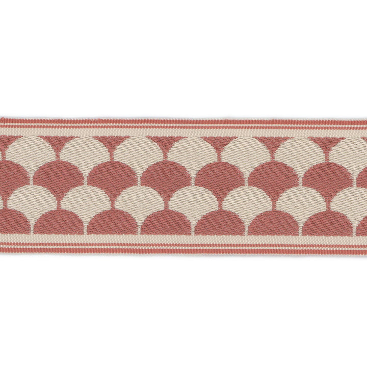 Jolie Tape 5 Clay by Stout Trim Stout Trim Jolie Tape 5 ClayTrim NEW TRADITIONS TRIM 100%SVI CHINA </p><p>Repeat: H: 1.250, V: 0.000 3 in - Fabric Carolina -