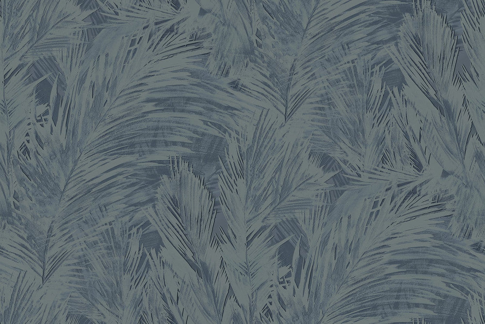 Mari Navy Blue JP11012 by Seabrook Designs Designer Wallpaper