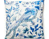 Botany Bay Pillow 24 X 24 - Porcelain JPSDDK13400003 by Scalamandre Designer Pillow