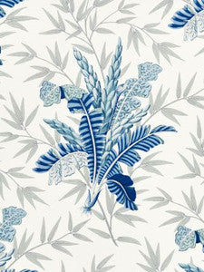 Bahar Porcelain Blue JP44850003 by Old World Weavers Designer Fabric