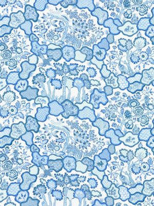Ziba Porcelain Blue JP46590003 by Old World Weavers Designer Fabric