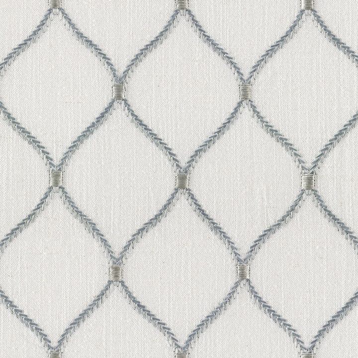 Socrates Jovial Ice by Europatex Designer Fabric Socrates 20% Linen, 45% Viscose, 35% Polyester 4.3" H, 5.1" V 56.00 inches - Swanky Fabrics -