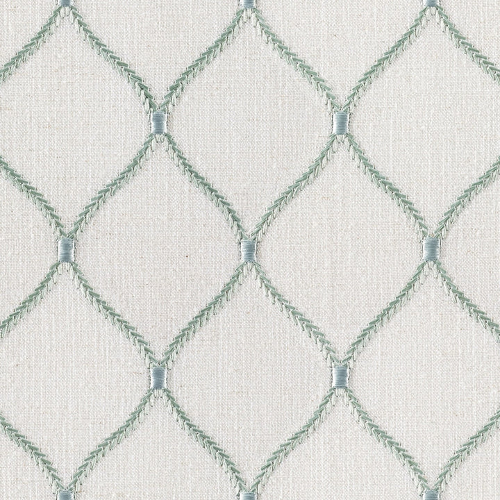 Socrates Jovial Sea Pearl by Europatex Designer Fabric Socrates 20% Linen, 45% Viscose, 35% Polyester 4.3" H, 5.1" V 56.00 inches - Swanky Fabrics -