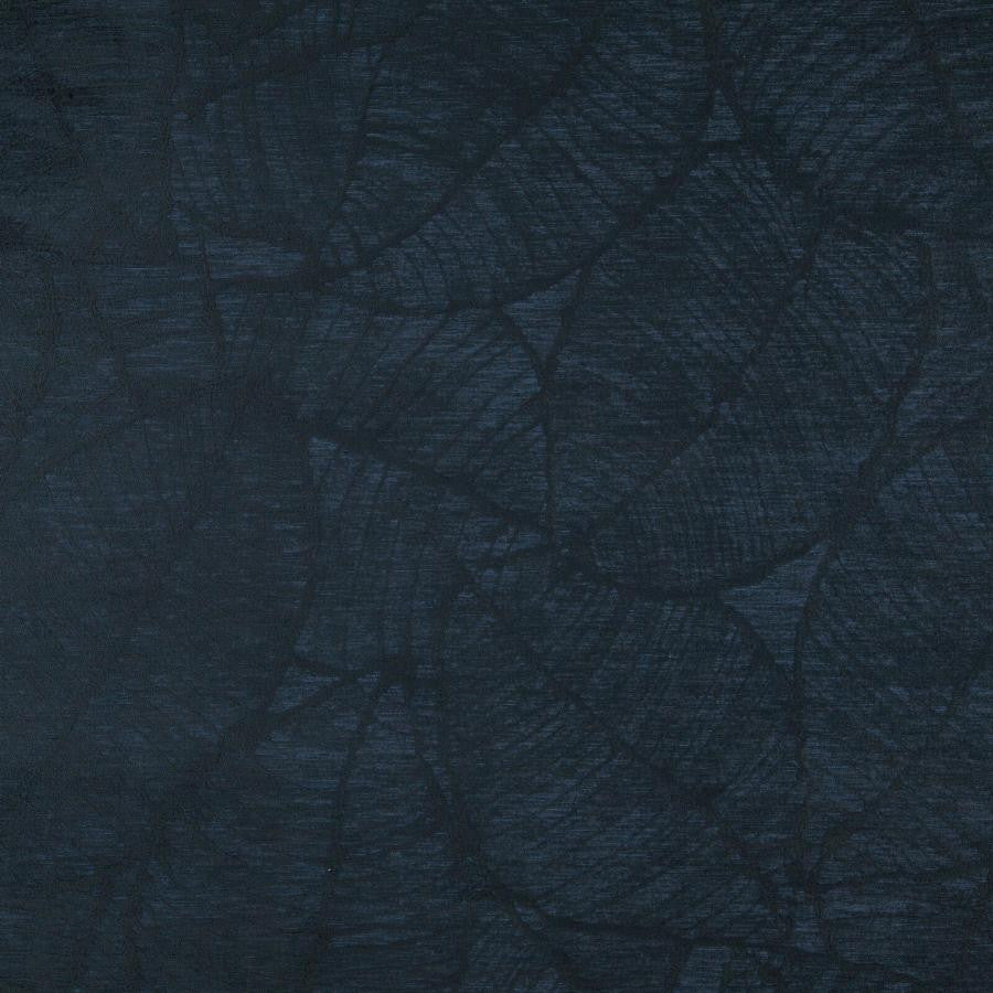 Kapok # 827 Ink by Maxwell Designer Fabric Colorguard-Amazonia 100% POLYESTER TURKEY V-37" H-27.5" 55" - Swanky Fabrics -