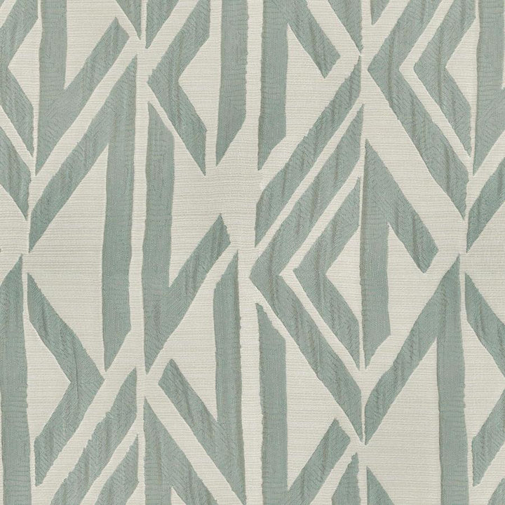 Keats # 931 Duck Egg by Maxwell Designer Fabric Regency 100% POLYESTER INDIA V - 20" H - 13.7" 56" - Swanky Fabrics -