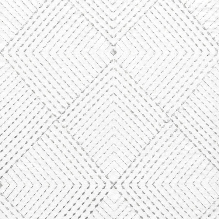 Kite # 414 Tinsel by Maxwell Designer Fabric Color Theory-Vol.Vi Flagstone 65% COTTON/30% RAYON/5% ZARI INDIA V-15"H-13" 54"EMB.52" - Swanky Fabrics -