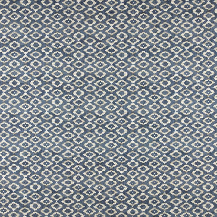 Kodi # 559 Blue by Maxwell Designer Fabric Print Gallery Iii 85% COTTON
15% LINEN SPAIN V-6.9" H-3.9" 55" - Swanky Fabrics -