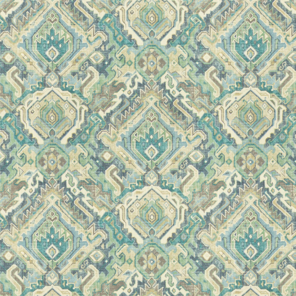 Kachina 2 Lake by Stout Designer Fabric Rainbow Library Ocean/Federal 100% Cotton SOUTH KOREA FLAME RETARDANT-U.F.A.C. CLASS 1 (OR A) FLAME RETARDANT-N.F.P.A. 260A CLASS 1 CATB 117-2013 WYZENBEEK 30 000 DOUBLE RUB WEAR TEST (HEAVY DUTY) Horizontal: 18 and Vertical: 18 54 in - Swanky Fabrics -