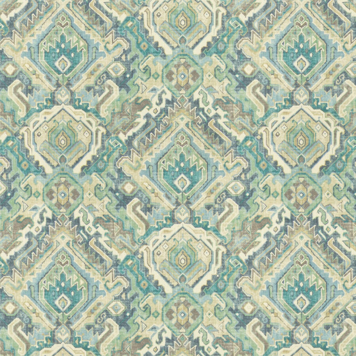 Kachina 2 Lake by Stout Designer Fabric Rainbow Library Ocean/Federal 100% Cotton SOUTH KOREA FLAME RETARDANT-U.F.A.C. CLASS 1 (OR A) FLAME RETARDANT-N.F.P.A. 260A CLASS 1 CATB 117-2013 WYZENBEEK 30 000 DOUBLE RUB WEAR TEST (HEAVY DUTY) Horizontal: 18 and Vertical: 18 54 in - Swanky Fabrics -