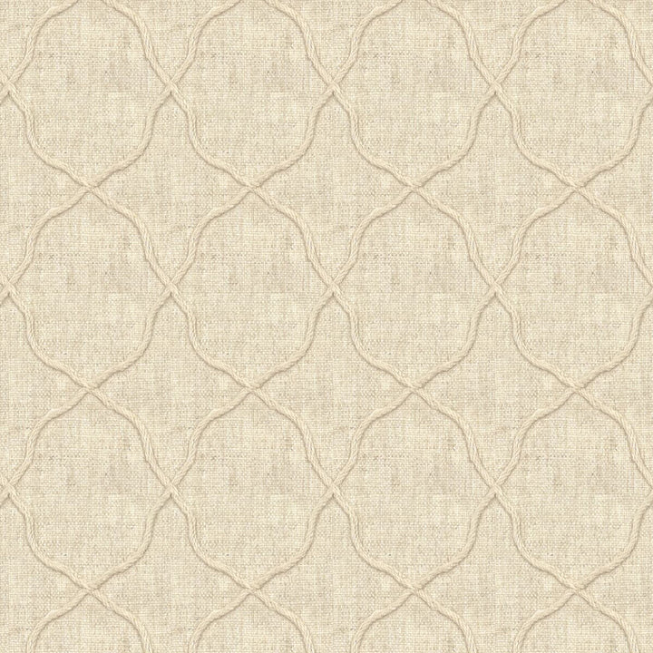 Kahuna 1 Beige by Stout Designer Fabric RAINBOW LIBRARY TAUPE/LINEN 65%POL 23%SVI 12%LIN INDIA </p><p>Repeat: 3.25 51 in - Swanky Fabrics -