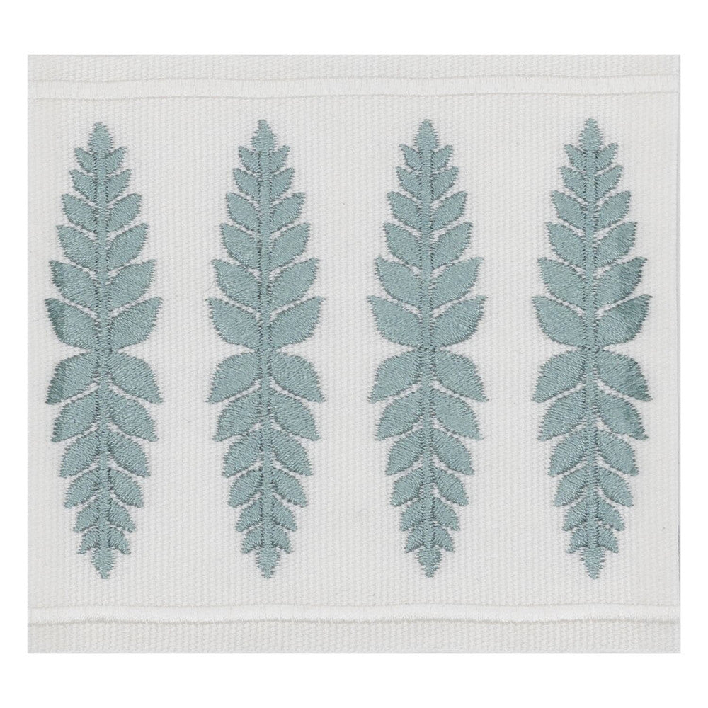 Kailua Tape 1 Aqua by Stout Designer Trim SMALL WONDERS TRIM 100%POL CHINA Horizontal: 1.000 and Vertical: 0.000 3.5 in - Swanky Fabrics -
