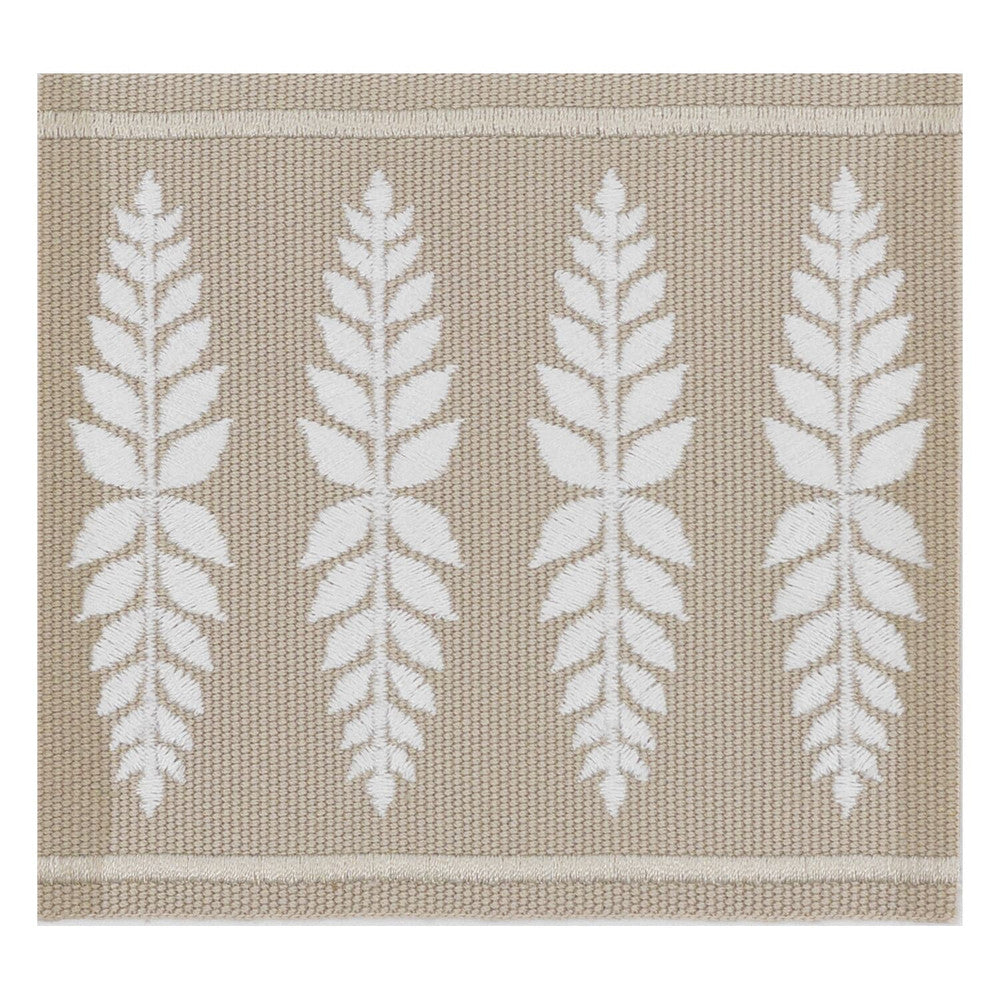 Kailua Tape 2 Bisque by Stout Designer Trim SMALL WONDERS TRIM 100%POL CHINA Horizontal: 1.000 and Vertical: 0.000 3.5 in - Swanky Fabrics -
