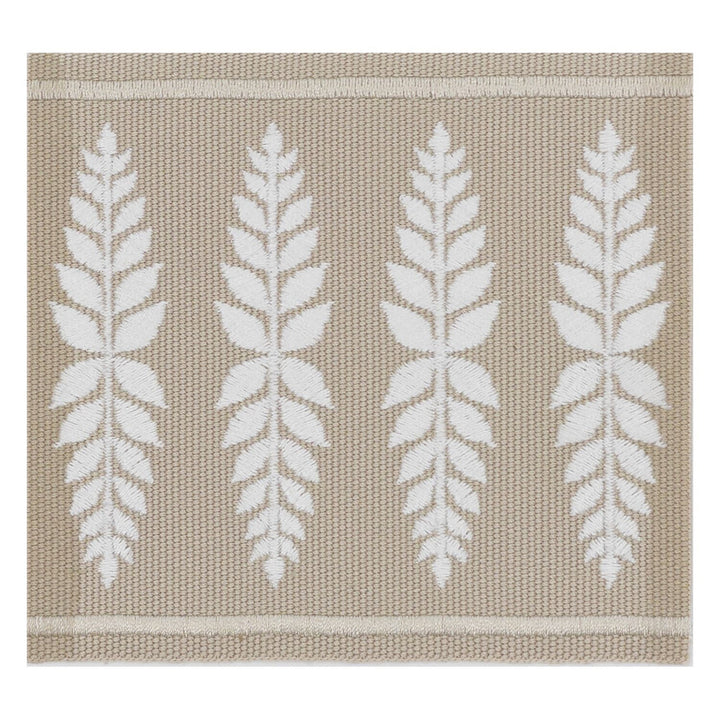 Kailua Tape 2 Bisque by Stout Designer Trim SMALL WONDERS TRIM 100%POL CHINA Horizontal: 1.000 and Vertical: 0.000 3.5 in - Swanky Fabrics -