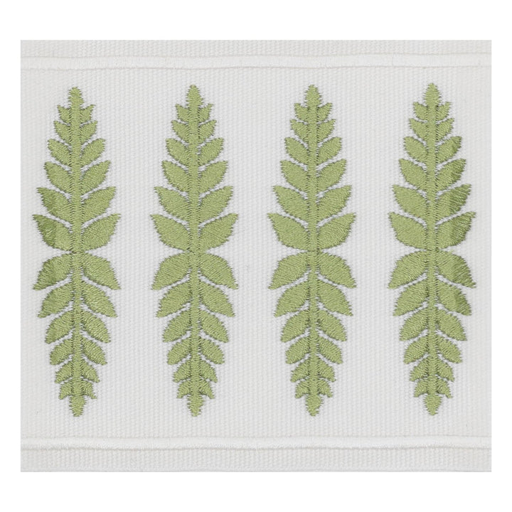 Kailua Tape 3 Moss by Stout Trim Stout Trim Kailua Tape 3 MossTrim SMALL WONDERS TRIM 100%POL CHINA </p><p>Repeat: H: 1.000, V: 0.000 3.5 in - Fabric Carolina -