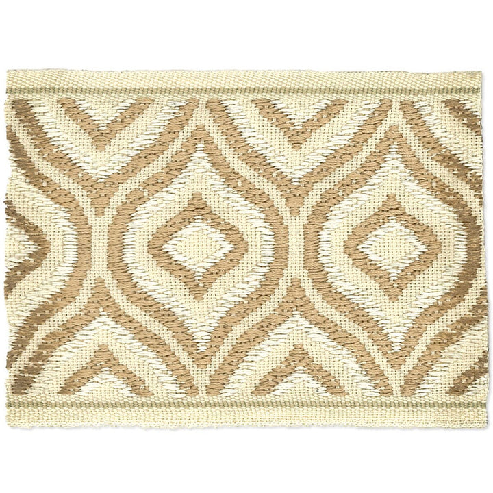 Kaleidoscope 2 Biscuit by Stout Designer Trim HARMONY TRIM 57%SVI 43%POL CHINA FLAME RETARDANT-U.F.A.C. CLASS 1 FLAME RETARDANT-N.F.P.A. 260A CLASS 1 CATB 117-2013 PERFORMANCE RATED FABRIC WYZENBEEK 125 000 DOUBLE RUB WEAR TEST (HEAVY DUTY) Horizontal: 0.000 and Vertical: 0.000 3 in - Swanky Fabrics -