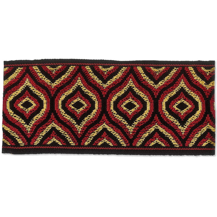 Kaleidoscope 3 Pepper by Stout Trim Stout Trim Kaleidoscope 3 PepperTrim HARMONY TRIM CHINA </p><p>Repeat: H: 0.000, V: 0.000 3 in - Fabric Carolina -