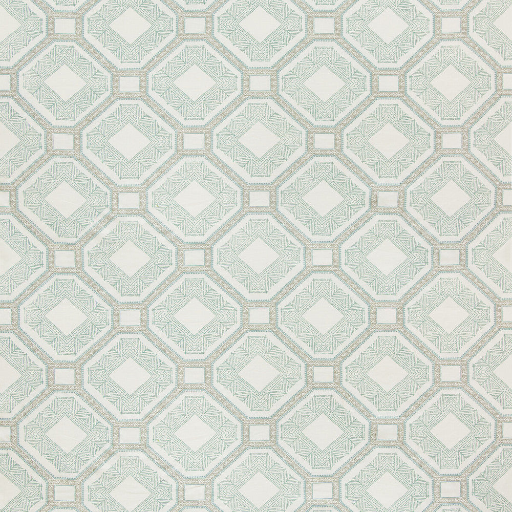 Kalkudah Mineral by Kravet Basics Designer Fabric CEYLON COTTON - 63%;LINEN - 27%;SPUN POLYESTER - 10% India MEDIUM Horizontal: 12.5 and Vertical: 11.375 50 - Swanky Fabrics -