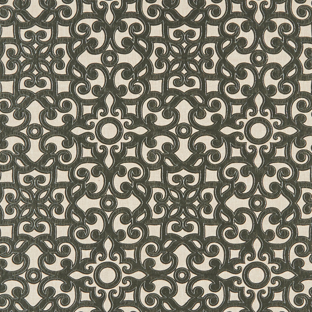KANDURI 77J8201 by JF Designer Fabric AMBROSIA 70% Polyester, 30% Cotton INDIA (see sample) Horizontal: 9.750 and Vertical: 9.250 54.00 - Swanky Fabrics -