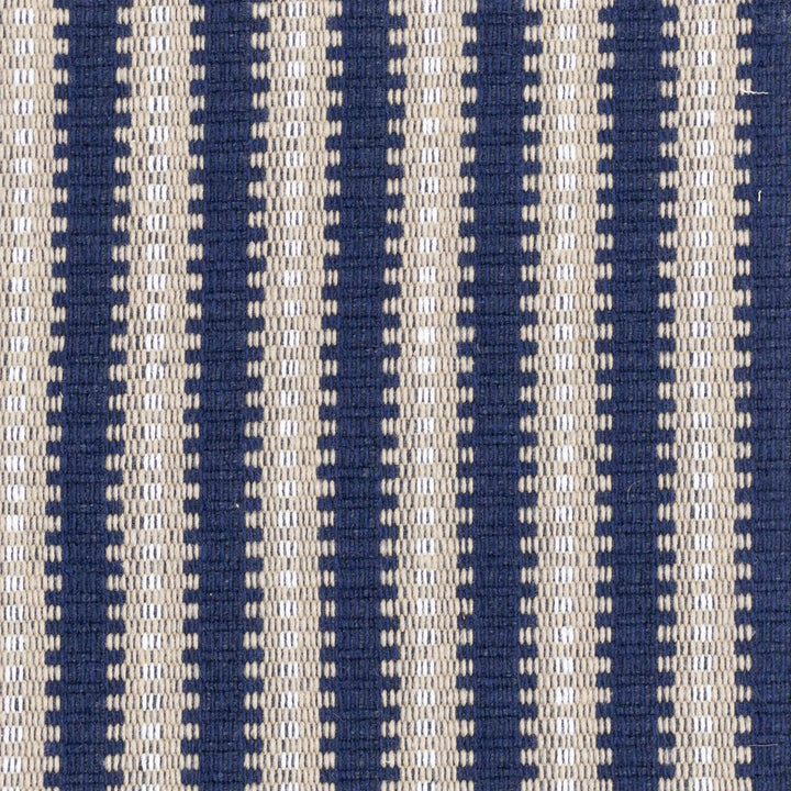 Kapoc 2 Pacific by Stout Designer Fabric JUST STRIPES BLUE/SPRING 60%COT 40%POL USA Horizontal: 0.125 and Vertical: 1.000 54.5 in - Swanky Fabrics -