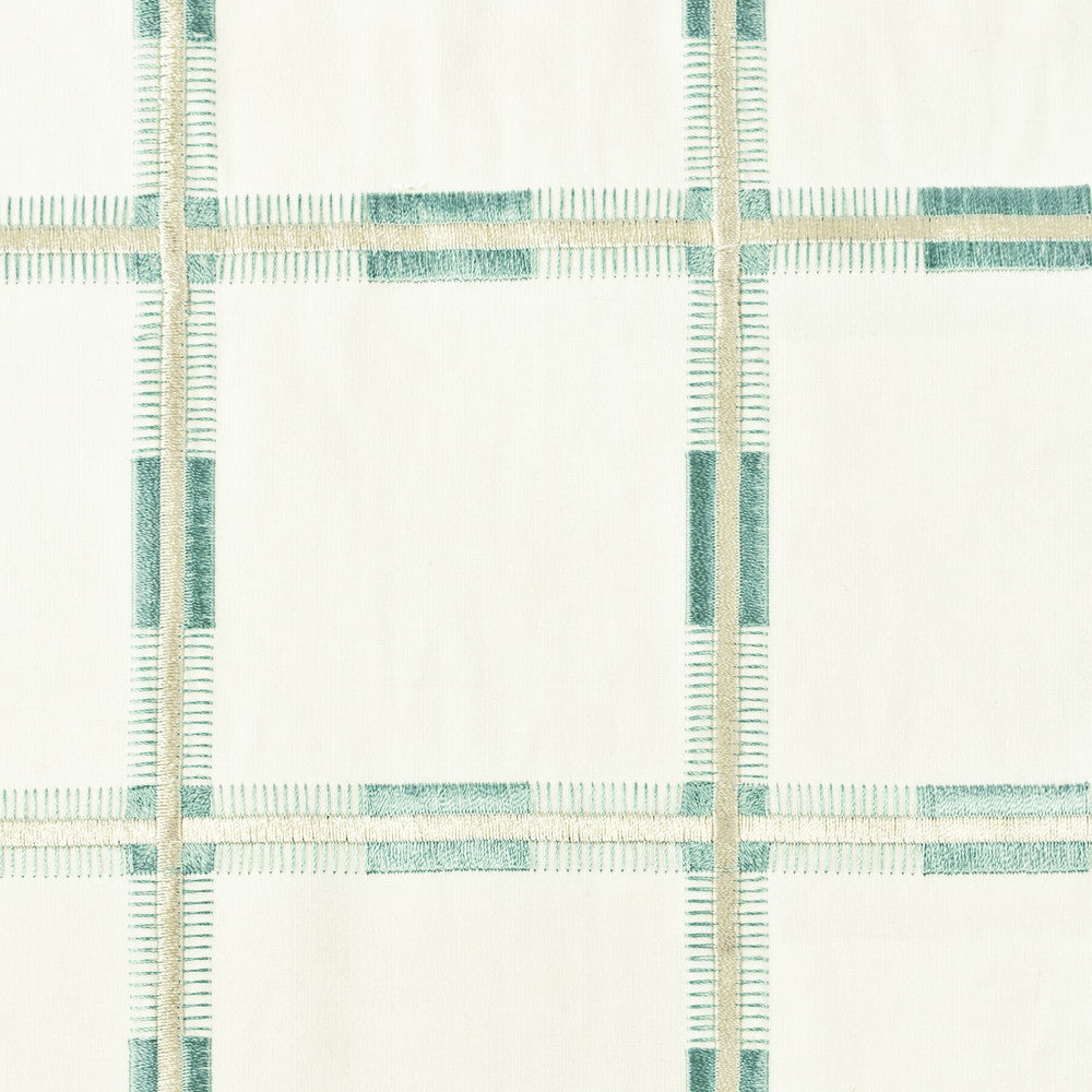 Kaslen 2 Seafoam by Stout Fabric Stout Fabric Kaslen 2 SeafoamFabric COMFORTABLE LIVING MINERAL/TEAL INDIA </p><p>Repeat: H: 4.000, V: 3.750 52 in - Fabric Carolina -