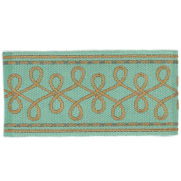 Katherine 8 Wave by Stout Designer Trim Accents Tapes & Borders 100% Spun Viscose CHINA Horizontal: 1 and Vertical: 0 2 in - Swanky Fabrics -