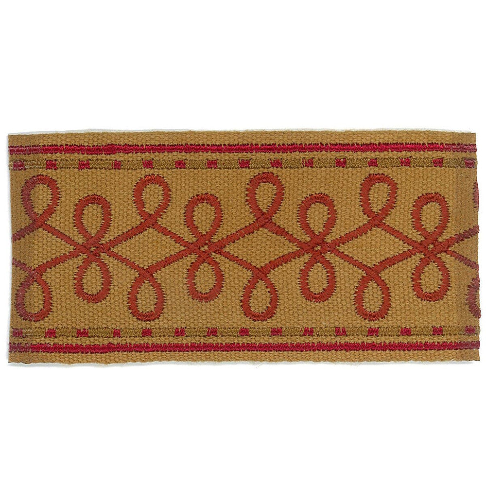 Katherine 9 Gingersnap by Stout Trim Stout Trim Katherine 9 GingersnapTrim ACCENTS TAPES & BORDERS CHINA </p><p>Repeat: H: 1.000, V: 0.000 2 in - Fabric Carolina -