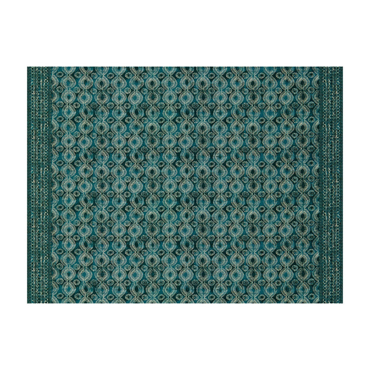 Kaveka Indigo by Kravet Couture Designer Fabric WINDSOR SMITH HOME COLLECTION COTTON - 52%;LINEN - 48% Italy MEDIUM Horizontal: 55 and Vertical: 2.5 55 - Swanky Fabrics -