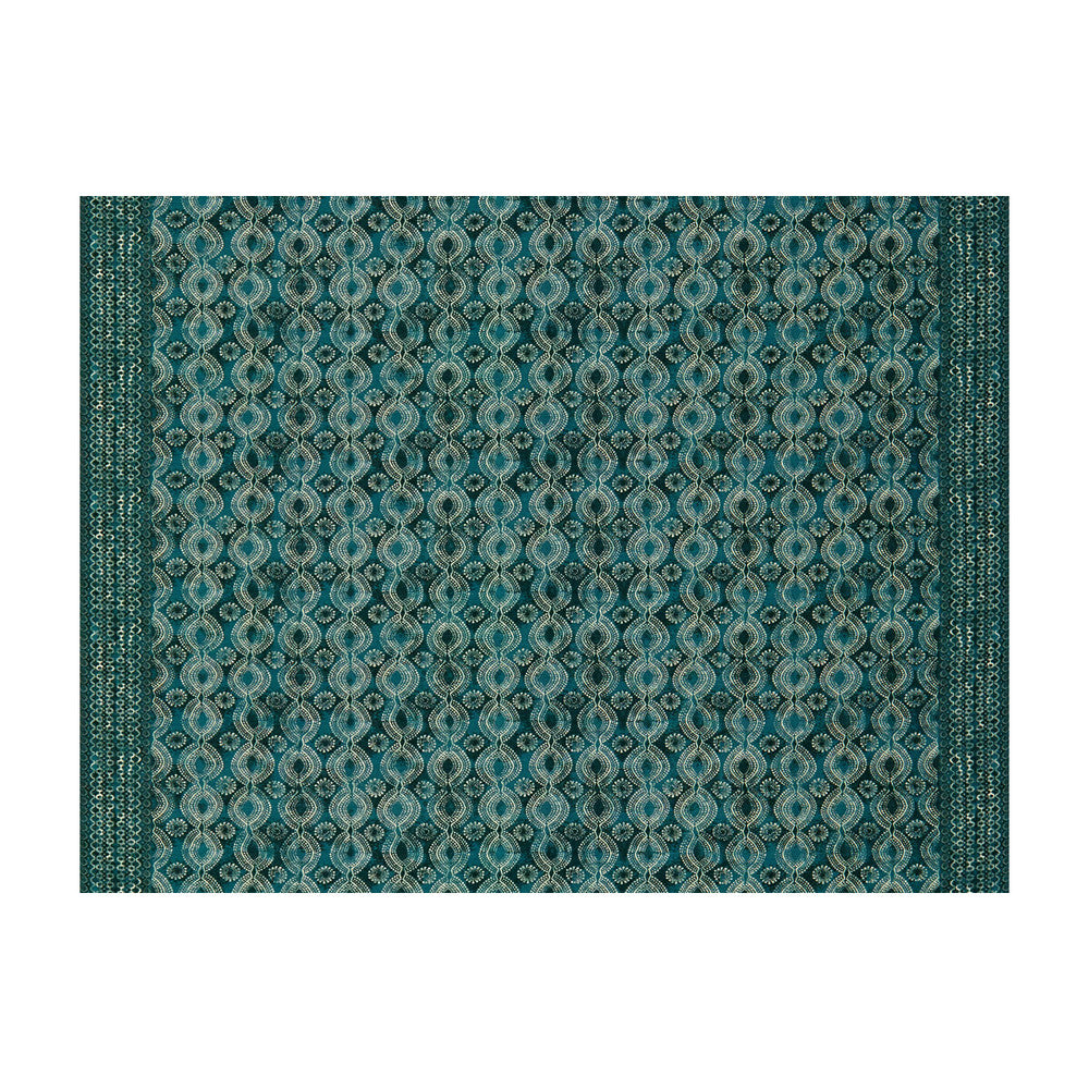 Kaveka Indigo by Kravet Couture Designer Fabric WINDSOR SMITH HOME COLLECTION COTTON - 52%;LINEN - 48% Italy MEDIUM Horizontal: 55 and Vertical: 2.5 55 - Swanky Fabrics -
