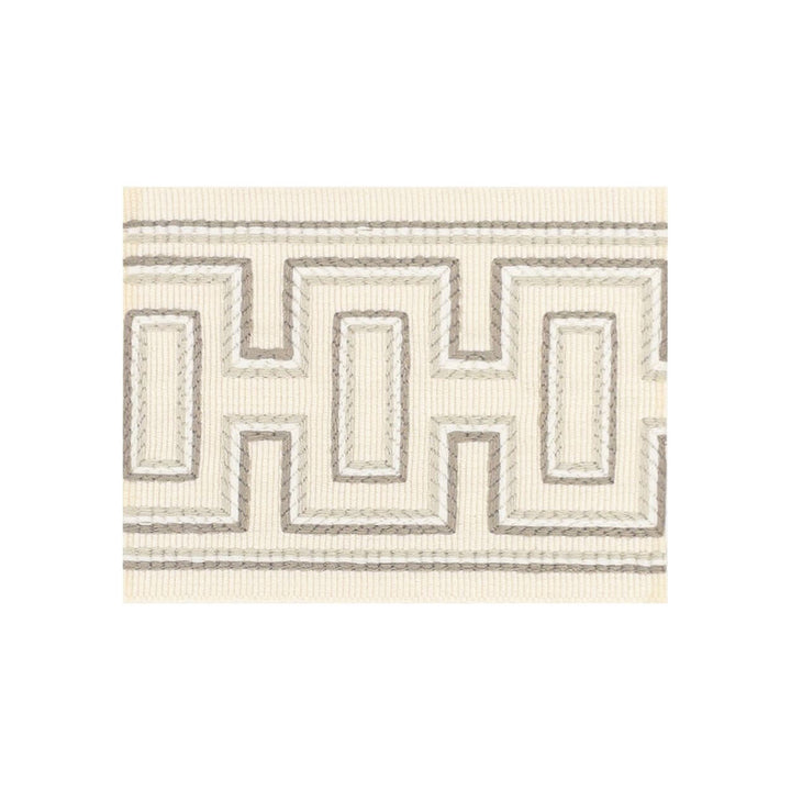 Kayli Tape 1 Pongee by Stout Trim Stout Trim Kayli Tape 1 PongeeTrim ALLURE TRIM 56%SVI 44%COT TURKEY </p><p>Repeat: H: 1.500, V: 0.000 2.75 in - Fabric Carolina -