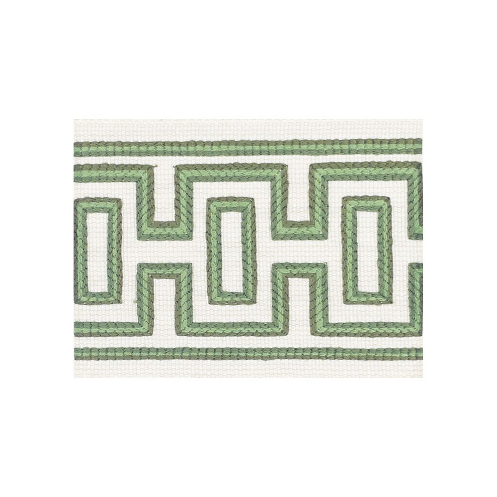 Kayli Tape 4 Hunter by Stout Trim Stout Trim Kayli Tape 4 HunterTrim ALLURE TRIM 56%SVI 44%COT TURKEY </p><p>Repeat: H: 1.500, V: 0.000 2.75 in - Fabric Carolina -