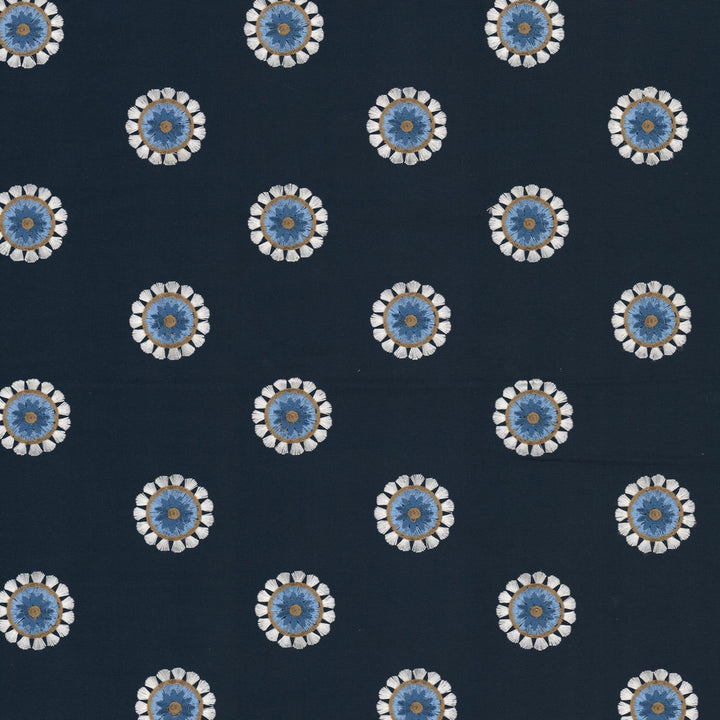 Kazoo 1 Sapphire by Stout Fabric Stout Fabric Kazoo 1 SapphireFabric COMFORTABLE LIVING MOONSTONE/NAVY 100%COT %VEMB INDIA </p><p>Repeat: H: 6.250, V: 5.125 51.5 in - Fabric Carolina -