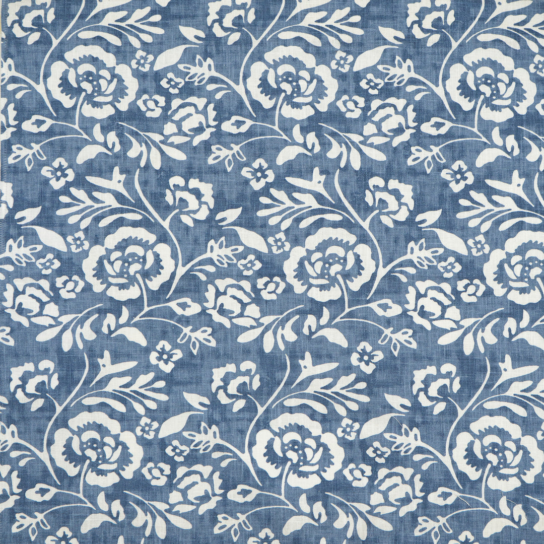 Kimberly # 531 Rain by Maxwell Designer Fabric Color Theory-Vol. X Twilight 65% COTTON 35% POLYESTER INDIA V-11.8" H-13" 54" - Swanky Fabrics -