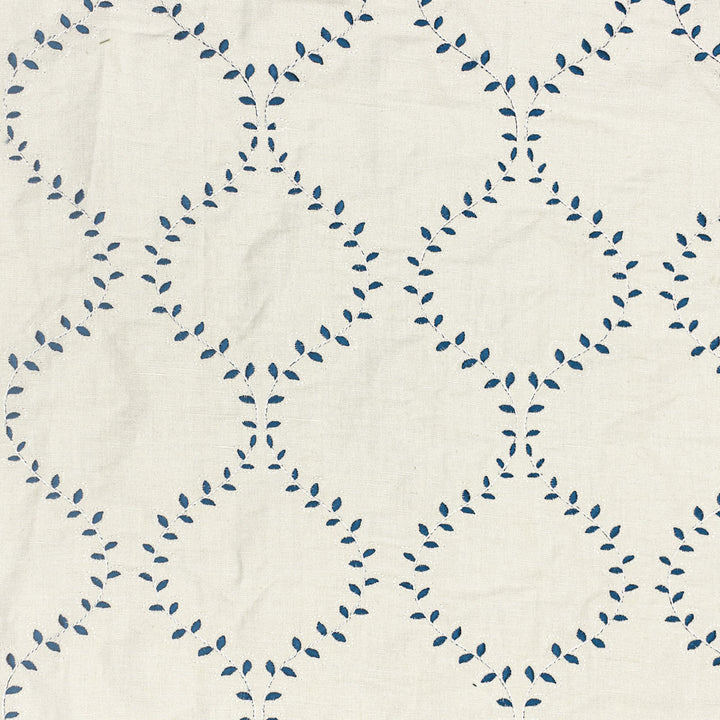 Keansburg 1 Sapphire by Stout Fabric Stout Fabric Keansburg 1 SapphireFabric COLOR MY WINDOW LAKE/SEAGLASS 59%LIN 25%POL 16%COT %VEMB INDIA </p><p>Repeat: H: 7.000, V: 7.500 53 in - Fabric Carolina -