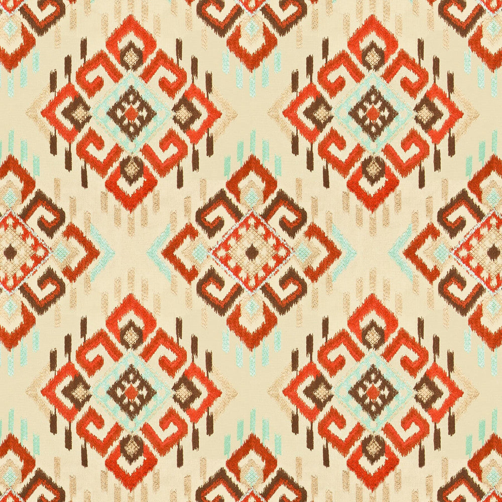 Kedge 2 Spice by Stout Fabric Stout Fabric Kedge 2 SpiceFabric RAINBOW LIBRARY MANGO/CAYENNE INDIA </p><p>Repeat: H: 13.000, V: 15.000 51.88 in - Fabric Carolina -